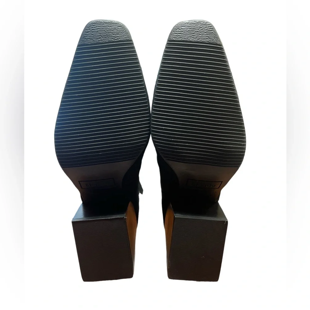 Blondo Women’s Size 6 M Black Suede Salome Booties